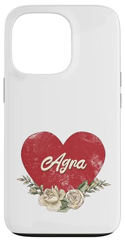 Agra India City Vintage Reise Urlaub Herz Rosen Hülle für iPhone 13 Pro Agra India City Vintage Reise Urlaub Herz Rosen Hülle für iPhone 13 Pro von Traveling World Cities Retro Lover Valentine Gifts
