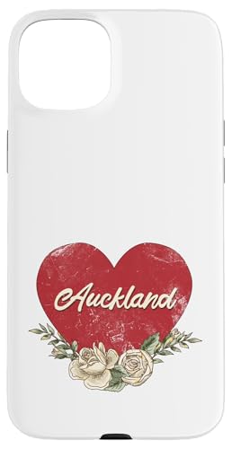 Das Herz von Auckland, New Zealand City, Vintage-Reisen Hülle für iPhone 15 Plus Das Herz von Auckland, New Zealand City, Vintage-Reisen Hülle für iPhone 15 Plus von Traveling World Cities Retro Lover Valentine Gifts