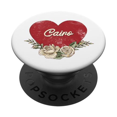 Kairo Ägypten Vintage Reise Urlaub Herz Rosen PopSockets Klebender PopGrip von Traveling World Cities Retro Lover Valentine Gifts