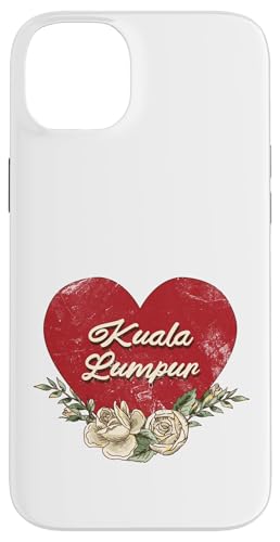 Kuala Lumpur Malaysia City Vintage Reise Urlaub Herz Hülle für iPhone 14 Plus Kuala Lumpur Malaysia City Vintage Reise Urlaub Herz Hülle für iPhone 14 Plus von Traveling World Cities Retro Lover Valentine Gifts