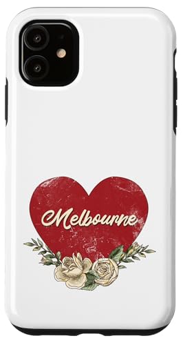 Melbourne Australia City Vintage Reise Urlaub Herz Rosen Hülle für iPhone 11 Melbourne Australia City Vintage Reise Urlaub Herz Rosen Hülle für iPhone 11 von Traveling World Cities Retro Lover Valentine Gifts