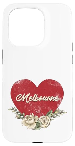 Melbourne Australia City Vintage Reise Urlaub Herz Rosen Hülle für iPhone 15 Pro Melbourne Australia City Vintage Reise Urlaub Herz Rosen Hülle für iPhone 15 Pro von Traveling World Cities Retro Lover Valentine Gifts