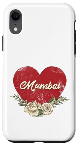 Mumbai India City Vintage Reise Urlaub Herz Rosen Hülle für iPhone XR Mumbai India City Vintage Reise Urlaub Herz Rosen Hülle für iPhone XR von Traveling World Cities Retro Lover Valentine Gifts