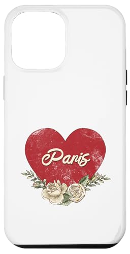 Paris Frankreich Stadt Vintage Reise Urlaub Herz Rosen Hülle für iPhone 12 Pro Max Paris Frankreich Stadt Vintage Reise Urlaub Herz Rosen Hülle für iPhone 12 Pro Max von Traveling World Cities Retro Lover Valentine Gifts