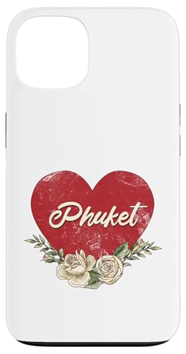 Phuket Thailand City Vintage Reise Urlaub Herz Rosen Hülle für iPhone 13 Phuket Thailand City Vintage Reise Urlaub Herz Rosen Hülle für iPhone 13 von Traveling World Cities Retro Lover Valentine Gifts