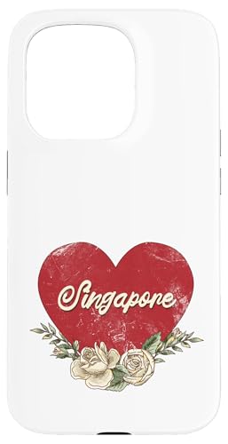 Singapur City Vintage Reise Urlaub Herz Rosen Hülle für iPhone 15 Pro Singapur City Vintage Reise Urlaub Herz Rosen Hülle für iPhone 15 Pro von Traveling World Cities Retro Lover Valentine Gifts