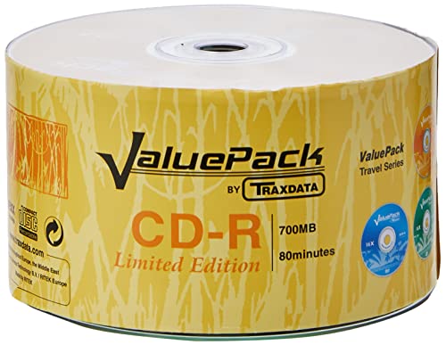 Traxdata CD-R 80 min-Pack 50 Stück von Traxdata