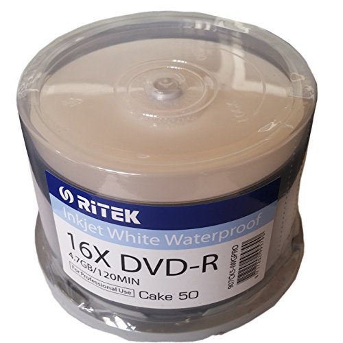 Traxdata DVD-R 4.7 GB 16 x White Waterproof Glossy Ink/Thermal Print Cake * 50 Traxdata DVD-R 4.7 GB 16 x White Waterproof Glossy Ink/Thermal Print Cake * 50 von Traxdata
