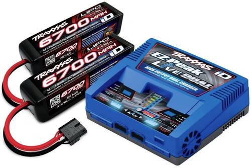 Traxxas EZ-Peak Live Dual +2x LiPo-Akku Modellbau-Ladegerät 26A LiPo, NiMH Minus-Delta-U Abschaltun Traxxas EZ-Peak Live Dual +2x LiPo-Akku Modellbau-Ladegerät 26A LiPo, NiMH Minus-Delta-U Abschaltun von Traxxas