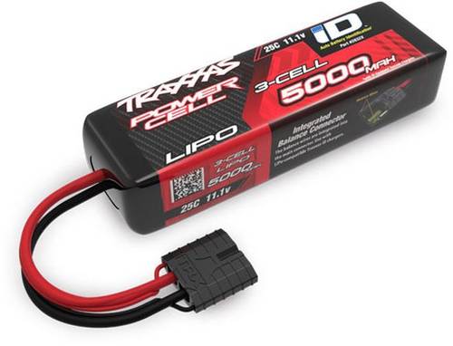 Traxxas Modellbau-Akkupack (LiPo) 11.1V 5000 mAh Zellen-Zahl: 3 25 C Softcase iD von Traxxas