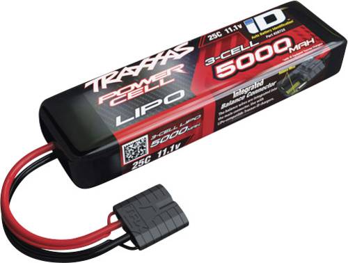 Traxxas Modellbau-Akkupack (LiPo) 11.1V 5000 mAh Zellen-Zahl: 3 25 C Softcase iD von Traxxas