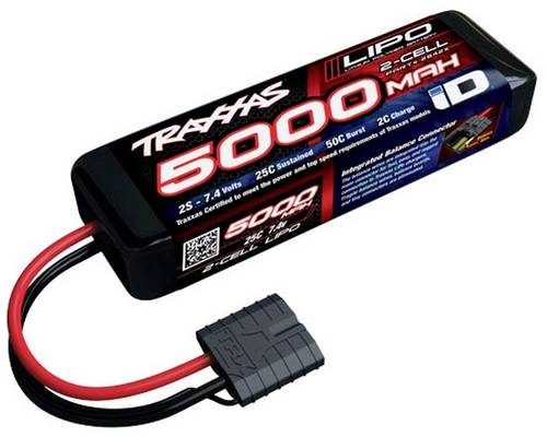 Traxxas Modellbau-Akkupack (LiPo) 7.4V 5000 mAh Zellen-Zahl: 2 25 C Softcase iD von Traxxas