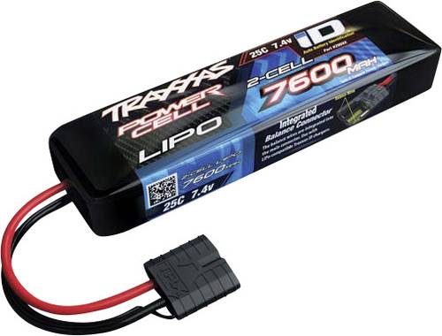 Traxxas Modellbau-Akkupack (LiPo) 7.4V 7600 mAh Zellen-Zahl: 2 25 C Softcase iD von Traxxas