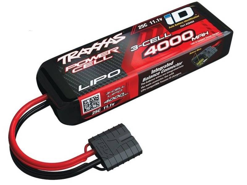 Traxxas Traxxas ID LiPo Akku 4000mAh 11,1V 3-Zellen 25C (Stecker) 2849X Akku von Traxxas