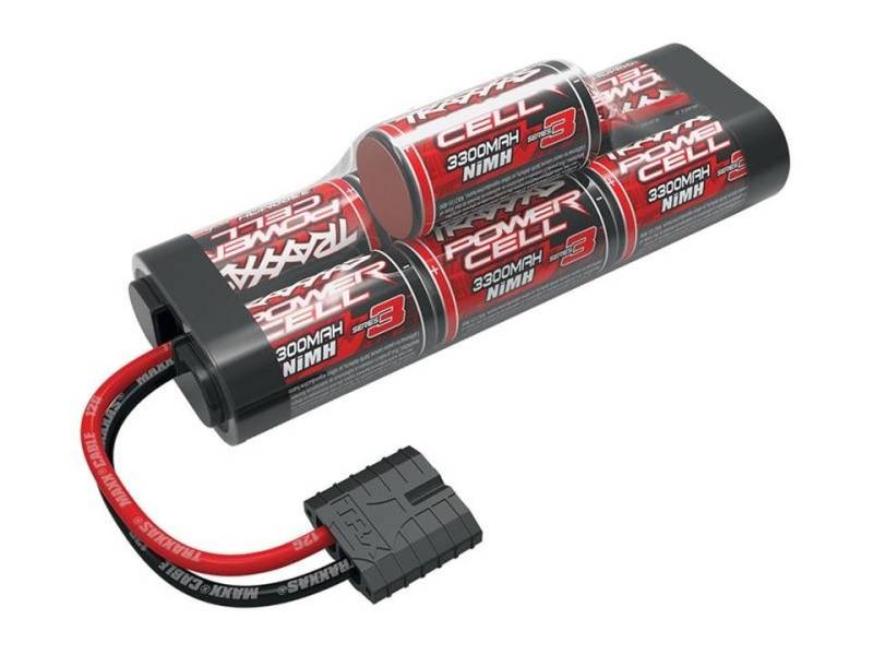 Traxxas Traxxas PowerCell NiMh Akku 3300mAh 7 Zellen Hump 8,4V mit ID-Stecker Akku von Traxxas