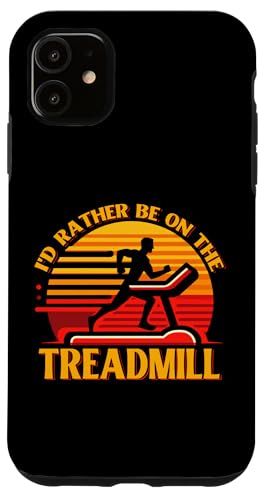 Ich bin lieber auf dem Laufband und laufe Hülle für iPhone 11 Ich bin lieber auf dem Laufband und laufe Hülle für iPhone 11 von Treadmill Runners Fitness Motivation Present