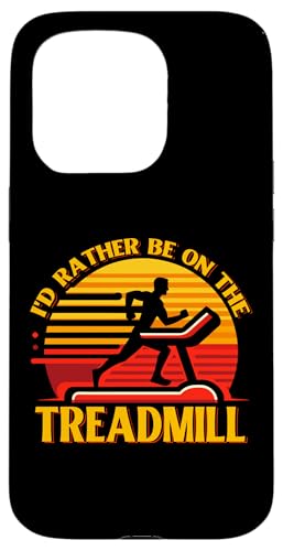 Ich bin lieber auf dem Laufband und laufe Hülle für iPhone 15 Pro Ich bin lieber auf dem Laufband und laufe Hülle für iPhone 15 Pro von Treadmill Runners Fitness Motivation Present