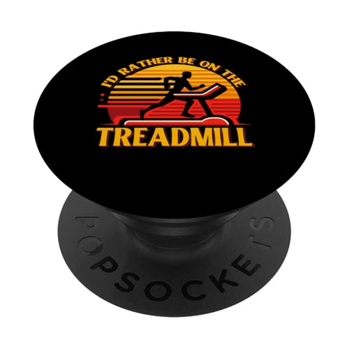 Ich bin lieber auf dem Laufband und laufe PopSockets Klebender PopGrip Ich bin lieber auf dem Laufband und laufe PopSockets Klebender PopGrip von Treadmill Runners Fitness Motivation Present