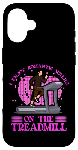 Ich genieße romantische Spaziergänge auf dem Laufband Hülle für iPhone 16 Ich genieße romantische Spaziergänge auf dem Laufband Hülle für iPhone 16 von Treadmill Runners Fitness Motivation Present