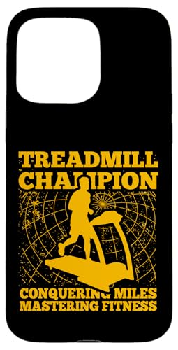 Laufband Champion Eroberung Meilen Mastering Miles Hülle für iPhone 15 Pro Max Laufband Champion Eroberung Meilen Mastering Miles Hülle für iPhone 15 Pro Max von Treadmill Runners Fitness Motivation Present