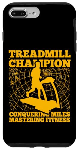 Laufband Champion Eroberung Meilen Mastering Miles Hülle für iPhone 7 Plus/8 Plus Laufband Champion Eroberung Meilen Mastering Miles Hülle für iPhone 7 Plus/8 Plus von Treadmill Runners Fitness Motivation Present