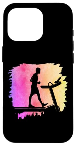 Laufband Hülle für iPhone 16 Pro Laufband Hülle für iPhone 16 Pro von Treadmill Runners Fitness Motivation Present