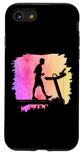 Laufband Hülle für iPhone SE (2020) / 7 / 8 von Treadmill Runners Fitness Motivation Present