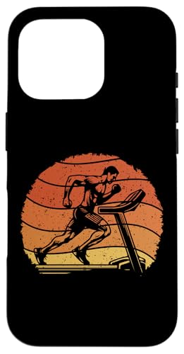 Laufband Retro Vintage Runner Hülle für iPhone 16 Pro Laufband Retro Vintage Runner Hülle für iPhone 16 Pro von Treadmill Runners Fitness Motivation Present