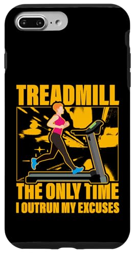 Laufband das einzige Mal, wenn ich meine Ausreden überlaufe Hülle für iPhone 7 Plus/8 Plus von Treadmill Runners Fitness Motivation Present