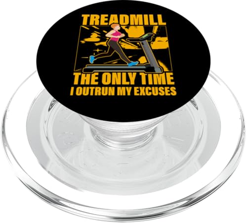 Laufband das einzige Mal, wenn ich meine Ausreden überlaufe PopSockets PopGrip für MagSafe Laufband das einzige Mal, wenn ich meine Ausreden überlaufe PopSockets PopGrip für MagSafe von Treadmill Runners Fitness Motivation Present