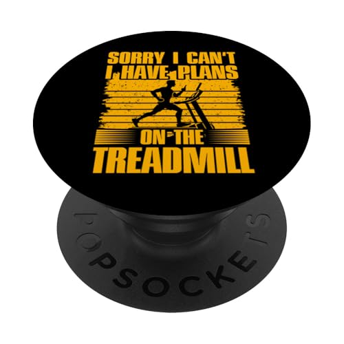 Leider kann ich keine Pläne auf dem Laufband haben PopSockets Klebender PopGrip Leider kann ich keine Pläne auf dem Laufband haben PopSockets Klebender PopGrip von Treadmill Runners Fitness Motivation Present