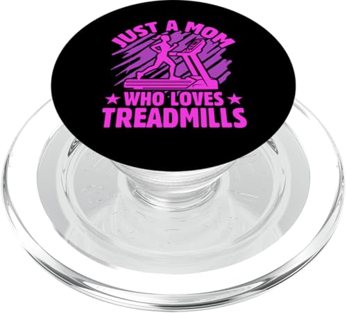 Nur eine Mutter, die Laufbänder liebt PopSockets PopGrip für MagSafe Nur eine Mutter, die Laufbänder liebt PopSockets PopGrip für MagSafe von Treadmill Runners Fitness Motivation Present