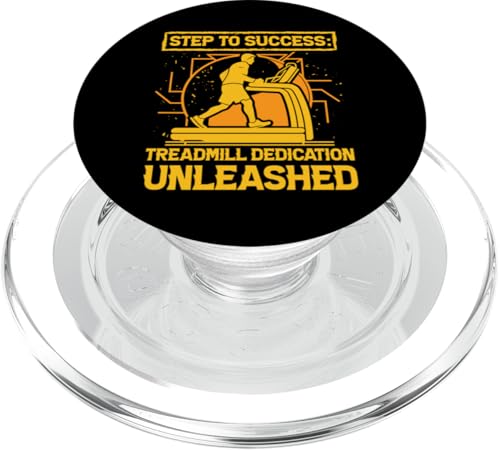 Schritt zum Erfolg Laufband-Widmung entfesselt PopSockets PopGrip für MagSafe Schritt zum Erfolg Laufband-Widmung entfesselt PopSockets PopGrip für MagSafe von Treadmill Runners Fitness Motivation Present