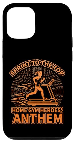 Sprint to the top home gym heroes hymne laufband Hülle für iPhone 12/12 Pro Sprint to the top home gym heroes hymne laufband Hülle für iPhone 12/12 Pro von Treadmill Runners Fitness Motivation Present