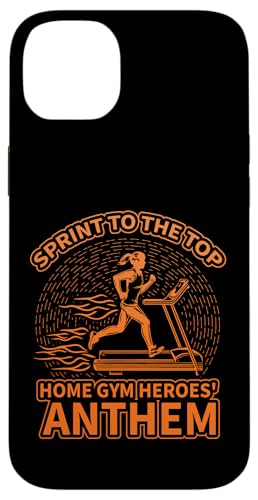 Sprint to the top home gym heroes hymne laufband Hülle für iPhone 14 Plus Sprint to the top home gym heroes hymne laufband Hülle für iPhone 14 Plus von Treadmill Runners Fitness Motivation Present