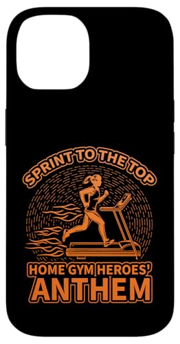 Sprint to the top home gym heroes hymne laufband Hülle für iPhone 14 Sprint to the top home gym heroes hymne laufband Hülle für iPhone 14 von Treadmill Runners Fitness Motivation Present