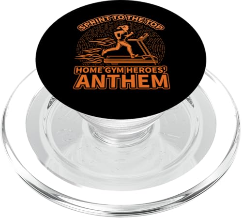 Sprint to the top home gym heroes hymne laufband PopSockets PopGrip für MagSafe Sprint to the top home gym heroes hymne laufband PopSockets PopGrip für MagSafe von Treadmill Runners Fitness Motivation Present