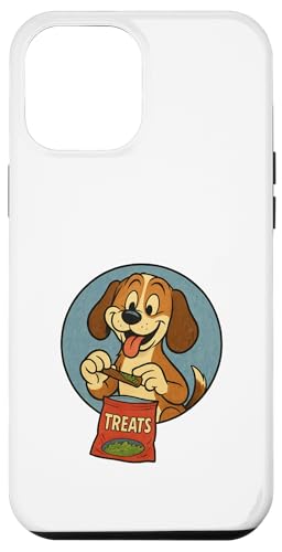 Beagle Treats Rolling im Vintage-Cartoon-Stil Hülle für iPhone 12 Pro Max Beagle Treats Rolling im Vintage-Cartoon-Stil Hülle für iPhone 12 Pro Max von Treat Loving Cartoon Dogs