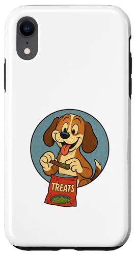 Beagle Treats Rolling im Vintage-Cartoon-Stil Hülle für iPhone XR Beagle Treats Rolling im Vintage-Cartoon-Stil Hülle für iPhone XR von Treat Loving Cartoon Dogs
