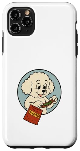 Bichon Treats Rolling Vintage Cartoon Style Bichon Frisé Hülle für iPhone 11 Pro Max Bichon Treats Rolling Vintage Cartoon Style Bichon Frisé Hülle für iPhone 11 Pro Max von Treat Loving Cartoon Dogs