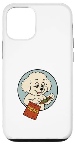 Bichon Treats Rolling Vintage Cartoon Style Bichon Frisé Hülle für iPhone 12/12 Pro Bichon Treats Rolling Vintage Cartoon Style Bichon Frisé Hülle für iPhone 12/12 Pro von Treat Loving Cartoon Dogs