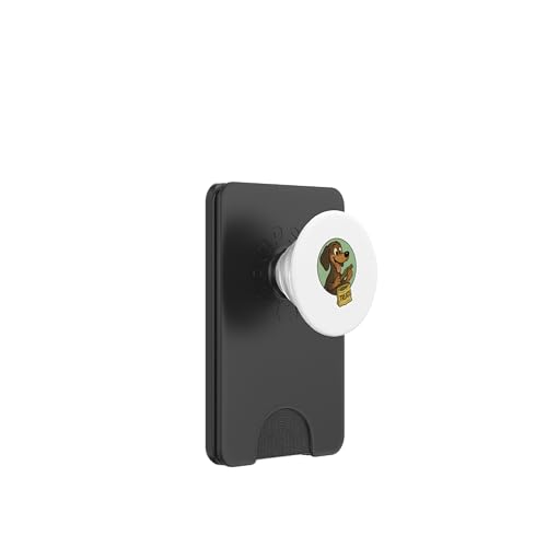 Dackel Leckereien Rolling Vintage Cartoon Stil PopSockets PopWallet für MagSafe von Treat Loving Cartoon Dogs