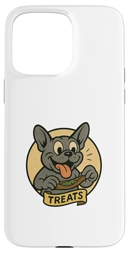 Französische Bulldogge Leckerlis Rollende Vintage Cartoon Style Frenchie Hülle für iPhone 15 Pro Max Französische Bulldogge Leckerlis Rollende Vintage Cartoon Style Frenchie Hülle für iPhone 15 Pro Max von Treat Loving Cartoon Dogs