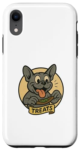 Französische Bulldogge Leckerlis Rollende Vintage Cartoon Style Frenchie Hülle für iPhone XR Französische Bulldogge Leckerlis Rollende Vintage Cartoon Style Frenchie Hülle für iPhone XR von Treat Loving Cartoon Dogs