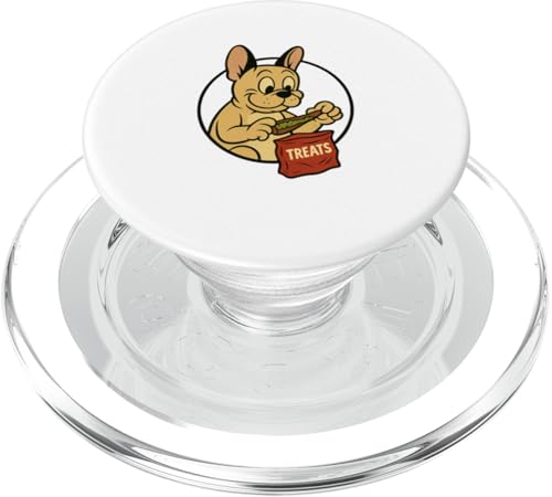 Französische Bulldogge Leckerlis Rollende Vintage Cartoon Style Frenchie PopSockets PopGrip für MagSafe Französische Bulldogge Leckerlis Rollende Vintage Cartoon Style Frenchie PopSockets PopGrip für MagSafe von Treat Loving Cartoon Dogs