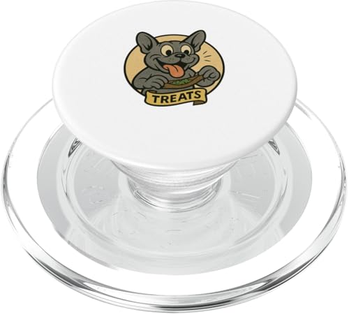 Französische Bulldogge Leckerlis Rollende Vintage Cartoon Style Frenchie PopSockets PopGrip für MagSafe Französische Bulldogge Leckerlis Rollende Vintage Cartoon Style Frenchie PopSockets PopGrip für MagSafe von Treat Loving Cartoon Dogs