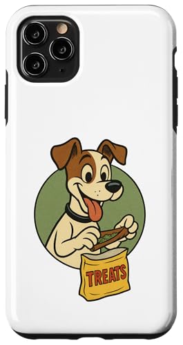 Jack Russell Treats Rolling Vintage-Cartoon-Stil Hülle für iPhone 11 Pro Max Jack Russell Treats Rolling Vintage-Cartoon-Stil Hülle für iPhone 11 Pro Max von Treat Loving Cartoon Dogs