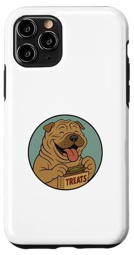 Shar Pei Treats Rolling im Vintage-Cartoon-Stil Hülle für iPhone 11 Pro Shar Pei Treats Rolling im Vintage-Cartoon-Stil Hülle für iPhone 11 Pro von Treat Loving Cartoon Dogs