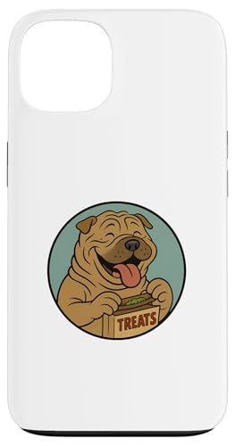Shar Pei Treats Rolling im Vintage-Cartoon-Stil Hülle für iPhone 13 Shar Pei Treats Rolling im Vintage-Cartoon-Stil Hülle für iPhone 13 von Treat Loving Cartoon Dogs
