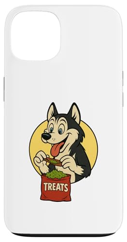 Sibirischer Husky Leckerbissen Rolling Vintage Cartoon Stil Husky Hülle für iPhone 13 Sibirischer Husky Leckerbissen Rolling Vintage Cartoon Stil Husky Hülle für iPhone 13 von Treat Loving Cartoon Dogs